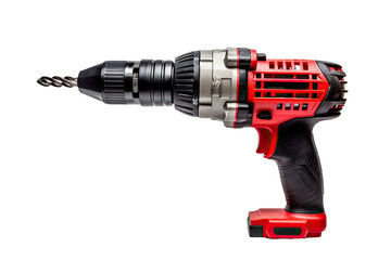 Industrial Power Drill with Bits