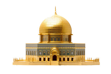 Miniature Dome of the Rock Model