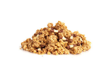 Granola, Muesli Breakfast, Crunchy Cereal Breakfast, Oatmeal Muesli with Seeds and Grains, Healthy Diet