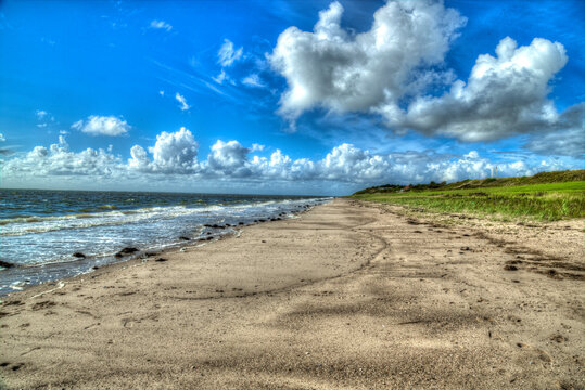 beach and blue sky