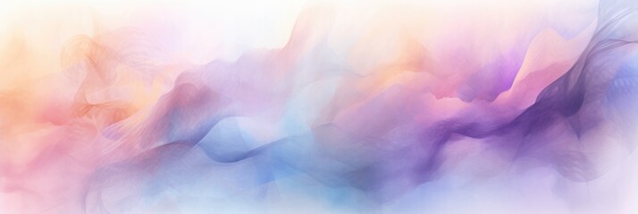 Fototapeta na wymiar Watercolor Abstract Background With A Dreamy, Ethereal Feel Watercolor Abstract Background, Ethereal Feel, Misty Atmosphere, Dreamy Mood, Aquarelle Paint Style
