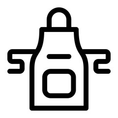 apron line icon