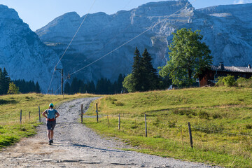 Frankreich Haute Savoie im Sommer
