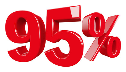 95 Percent off - 3d Number Discount