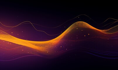 abstract background with wave