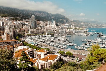 Fototapeta na wymiar Monaco view 