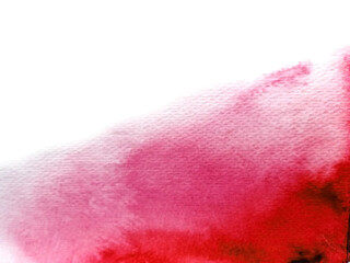 watercolor painting template wave abstract red hand-drawn texture. png white background. asian japan style..