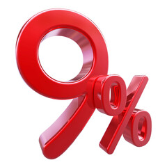 9 percent discount number