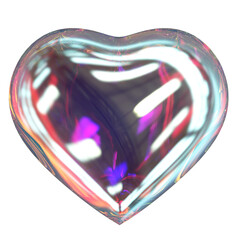 3d love rendering - 3d heart