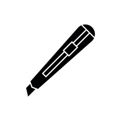 cutter sign symbol vector glyph color icon