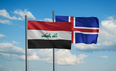 Iceland national flag