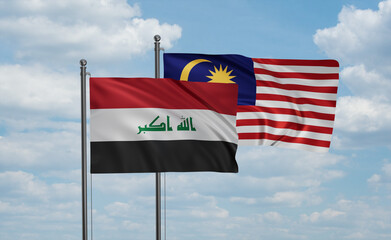 Malaysia and Iraq flag