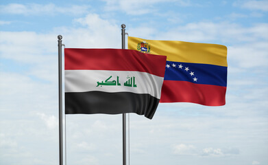 Venezuela and Iraq flag