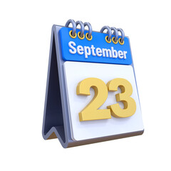 23 September Calendar