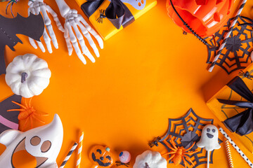 Happy Halloween holiday background