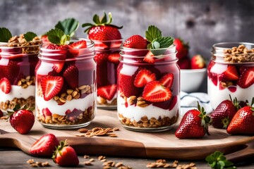 strawberry shortcake trifle