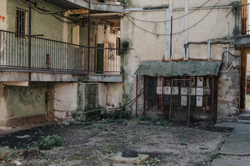 Abandoned street in Budapest, Hős street