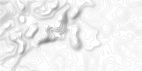 Background lines Topographic map. Geographic mountain relief. Abstract lines background. Contour maps. Vector illustration, Topo contour map on white background, Topographic contour lines.