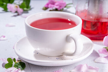 Rose buds tea