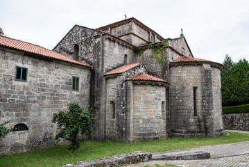 Among stones, flowers and vineyards of Albari&ntilde;o in Galicia, Spain
