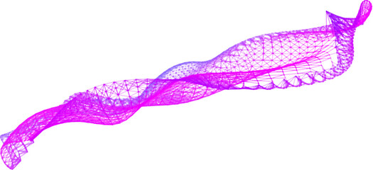 Network lines. Net wave information flow. Scientific paradigm solutions future. Forward vision progress. Big data cells deep development analysis. foresight conference background banner.