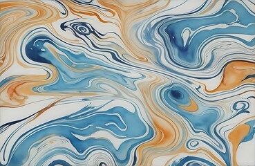 Abstract Liquid Marble Texture Ink Ripples Watercolor Design Background