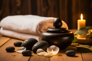 Restorative Yoni  Massage Therapy . AI Generated