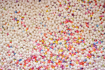 Fototapeta na wymiar background of colorful beads