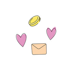 Social Media Flat Characters