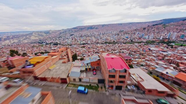 Rare and beautiful footage of La Paz, Bolivia shot with a GoPro 11 mini mounted on a FPV drone.
