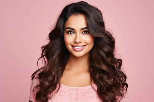 Young and beautiful indian woman.