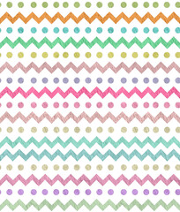 zig zag multi colour texture effect seamless abstract pattern