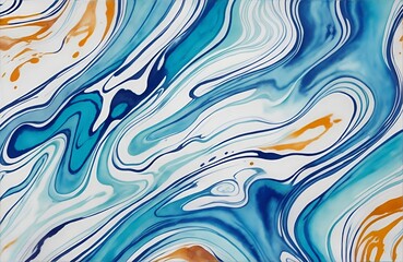 Abstract Liquid Marble Texture Ink Ripples Watercolor Design Background