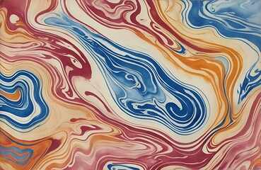 Abstract Liquid Marble Texture Ink Ripples Watercolor Design Background