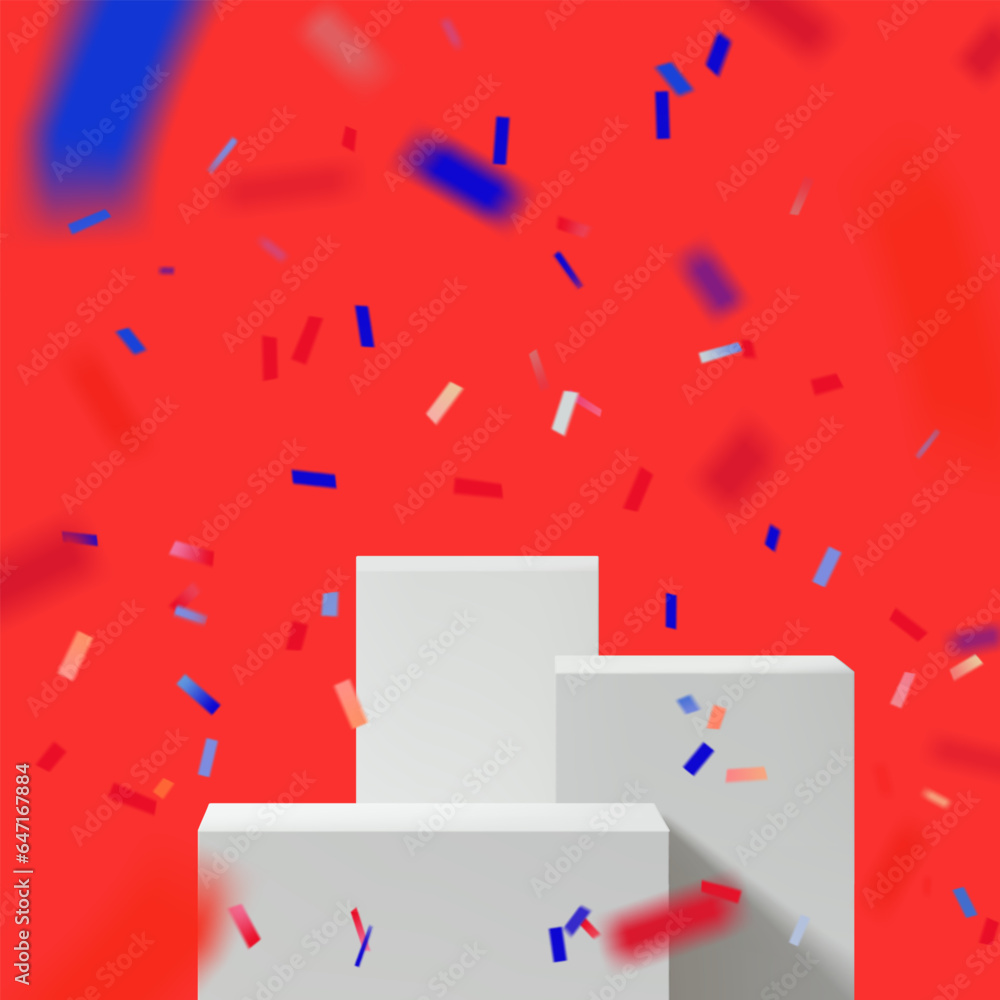 Poster abstract 3d vector minimal scene for mockup product display. food and beverage product background fo