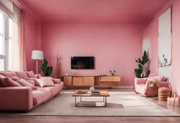 Interior design, il fascino del rosa