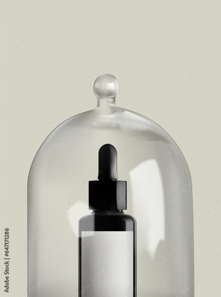 Poster abstract 3d vector minimal scene for mockup product display. cosmetic product background for sale ev