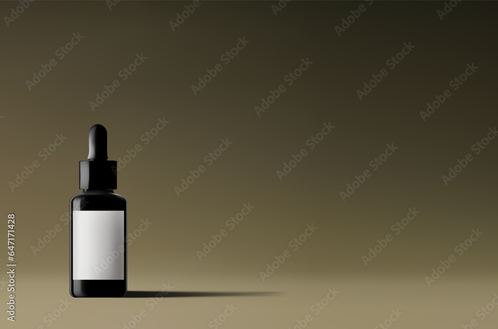 Poster abstract 3d vector minimal scene for mockup product display. cosmetic product background for sale ev