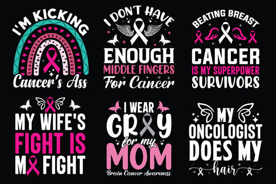 Premium Vector  Breast cancer awareness quotes tshirt design for
