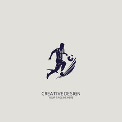 サッカーのロゴ - obrazy, fototapety, plakaty