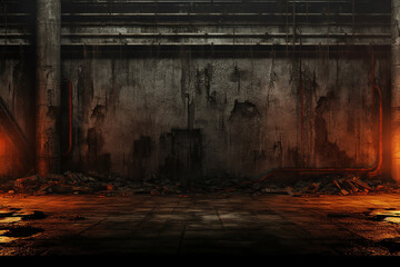 Grungy and distressed textures that capture a dystopian or post-apocalyptic vibe. background 