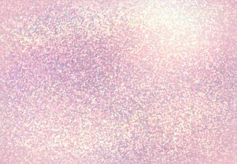 Light pink shimmer crystal texture. Sanded pixel empty background.
