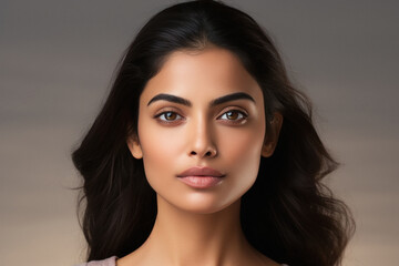 Fototapeta premium Young and beautiful indian woman
