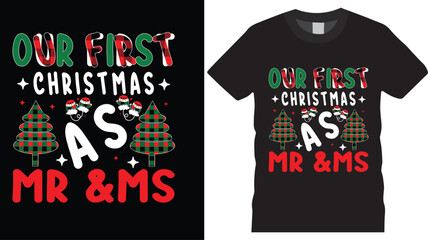 Christmas t shirt vector design