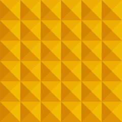 Yellow Tile Geometric Pattern Background Vector Illustration