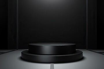 Empty 3D Podium for Product Showcase.