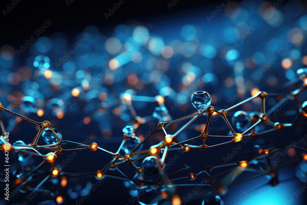 Aufkleber concept of big data, machine learning, artificial intelligence, global network.global connecting poi
