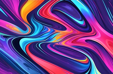 Fototapeta premium Abstract Colorful Fluid, Highly-textured, High-quality Details Background