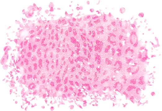 Pink Gold Leopard Print Distressed Background. - Powered by Adobe
