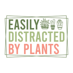 Fototapeta premium Easily distracted by plants